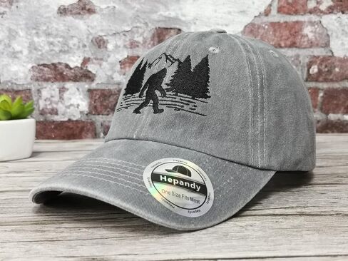 Hepandy Embroidered Big Foot Baseball Hats in Saudi Arabia