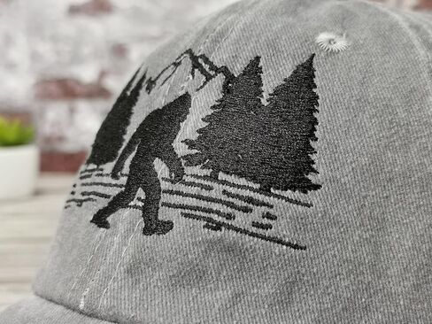 Hepandy Embroidered Big Foot Baseball Hats in Saudi Arabia
