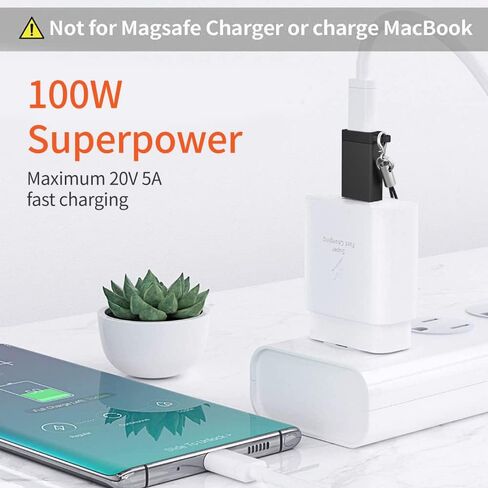 Tianle USB 3.1 to USB C Adapter, USB C Female to USB A 3.1 Gen 2 Male Converter Support Double Sided 10Gbps Charging & Data Transfer Compatible with iPhone, iPad,Galaxy, Black in Saudi Arabia