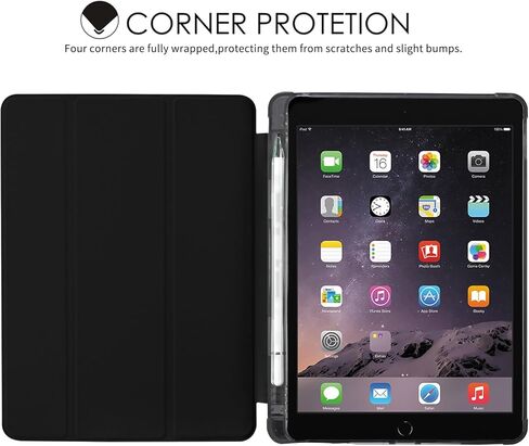 JOYLAND Pad Case Lemon Green Case for 7th/8th/9th Generation iPad Cute Fruit Anti-Scratch Shockproof with Pencil Holder Lightweight Smart Trifold Stand Case for 10.2" iPad 2019/2020/2021 in Kuwait