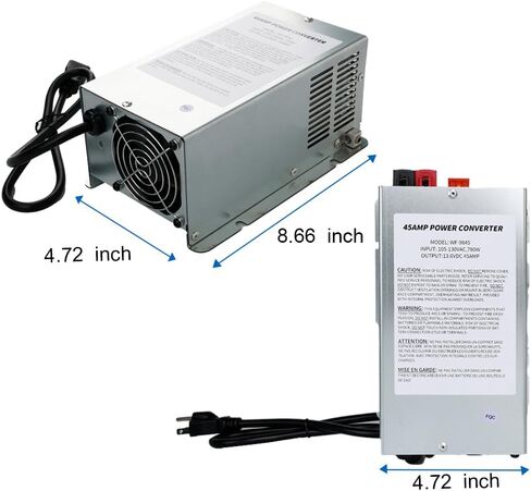 WATERWICH RV Power Converter DC Main Board Assembly Replacement for WF-9875 WF-9875-AD-MBA Converter 75 Amp AD Main Board Assembly Replacement Unit in Kuwait