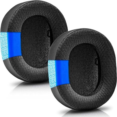 HS65 Ear Pads - TRANSTEK Replacement Ear Cushion Compatible with HS65 Headset, Soft I Comfortable I Thicker Memory Foam (Cooling Gel Mesh) in Kuwait