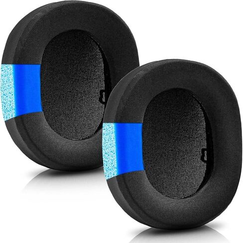 HS65 Ear Pads - TRANSTEK Replacement Ear Cushion Compatible with HS65 Headset, Soft I Comfortable I Thicker Memory Foam (Cooling Gel Mesh) in Kuwait