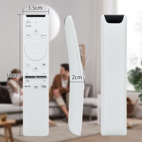 Original Voice Remote Control - BN59-01330H/RMCSPR1AP1, for Samsung Frame QLED 4K UHD Quantum HDR Smart TV. Fully Functional Replacement for BN59-01330H in Saudi Arabia