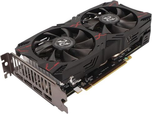 بطاقة رسومات VBESTLIFE RX5500XT سعة 8 جيجابايت، GDDR6، 128 بت، PCI Express 4.0، 1717/1750 ميجاهرتز، بطاقة فيديو لألعاب الكمبيوتر الشخصي مع 3 منافذ in Saudi Arabia