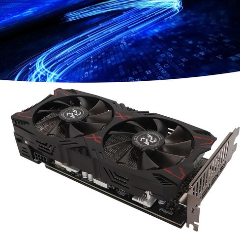 بطاقة رسومات VBESTLIFE RX5500XT سعة 8 جيجابايت، GDDR6، 128 بت، PCI Express 4.0، 1717/1750 ميجاهرتز، بطاقة فيديو لألعاب الكمبيوتر الشخصي مع 3 منافذ in Saudi Arabia