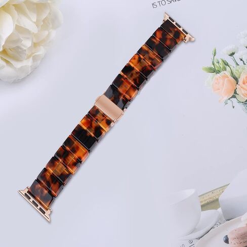 Band with Case Compatible with Apple Watch 45mm 44mm 42mm 41mm 40mm 38mm,Women Men Fashion Resin Strap Bumper for iWatch Series 9/8/7/SE/6/5/4,Series 3/2/1 in Saudi Arabia