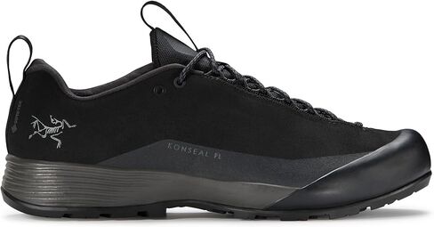 حذاء رياضي Arc'teryx® Konseal Fl 2 جلد GTX للنساء - تصميم جلدي وصناعي - مقدمة دائرية أسود/أسود 6.5 B - متوسط in Kuwait