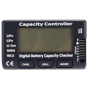HiLetgo LiPo Life Li-Ion NiMH Nicd Cell Meter Digital Battery Capacity Meter Power Test CellMeter-7 Digital Battery Capacity Checker LiPo Life Li-ion NiMH Nicd