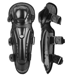 BRAVORD Motorcycle Knee Pads & Elbow Pads for Adults (4Pcs) Adjustable Knee Shin guards for Cycling Skating Skateboarding (Knee Shin Guards(2pcs))