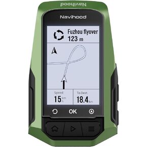 MEILAN Navihood L1 GPS Bike Computer, Navigation Bicycle Computer with Offline Maps and Dynamic Road Planning, 2.6 inch LCD Cycling GPS Unit IPX7, Compatible with ANT+ Sensors/Core/Electronic Shifting