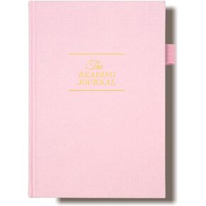 Elegant Reading Journal - Review and Track Your Reading Progress with 60 Book Reviews - Book Journal Reading Log Journal with Pen Holder & Back Pocket - Gift for Book Lovers and Readers (Earth Green)