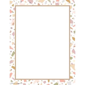 Teacher Created Resources Terrazzo Tones Computer Paper (TCR7226)