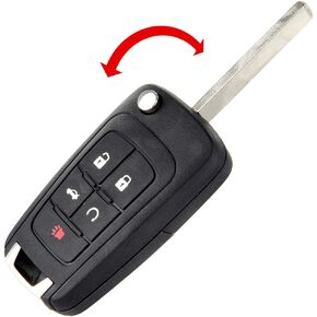 SCITOO Keyless Entry Option Replacement for 5 Buttons 2010-2017 for GMC Terrain for Buick Allure for Dodge for Dakota for Jeep for Wrangler 1PC FCC OHT01060512