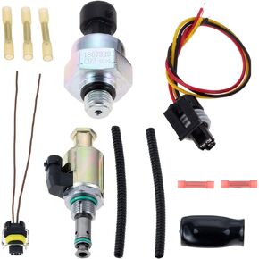 7.3 Powerstroke Fuel Injection Pressure Regulator IPR Valve with ICP Control Sensor and Pigtail Connector Compatible with Ford F250 F350 F450 F550 F650 F750, Replace# F81A9C968AA 1829856C91
