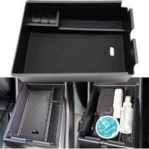 JOJOMARK Center Console Organizer Tray Compatible for Kia Sportage 2023 2024 NQ5 Accessories Armrest Box Oragnizer Tray Secondary Storage Box