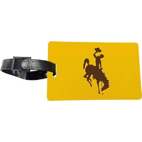 University of Wyoming Luggage Tag 2-Pack Officially Licensed Collegiate Product