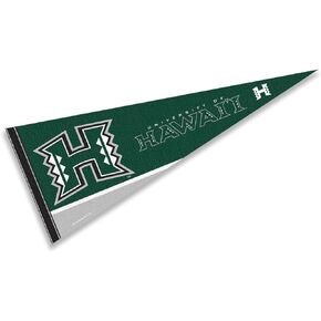 College Flags & Banners Co. Hawaii Pennant Full Size Felt