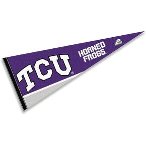 TCU Pennant Full Size Felt