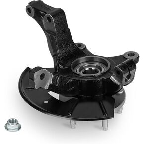 Front Steering Knuckle & Wheel Bearing Hub Assembly for Ford Escape 2005-2012, Mazda Tribute 2005-2011, Mercury Mariner 2005-2011, LK015 698-405 698405, Left Driver Side
