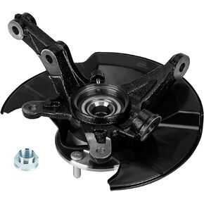 Front Left Steering Knuckle Wheel Bearing Hub Assembly Fit for 2006 2007 2008 2009 2010 2011 Honda for Civic Replace for # 698451 698-451 44300SNA952 44300TR0951