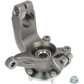 Front Driver Side Steering Knuckle 2006-2011 for Ford Focus 2.5L 2.0L, Left Steering Knuckle