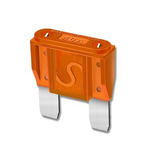 10 قطعة 40AMP Maxi Fuses - 40A 32V السيارات بليد فيوز للسيارات والسيارة والمركبات الترفيهية والقوارب والشاحنات