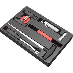 UTMALL Windshield Removal Tool Kit 7pc Automotive Wind Glass Removal Hand Tool Windscreen Remover Set