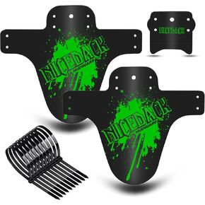 NICEDACK Bike Fender, Adjustable MTB Mud Guard, Front and Rear Compatible Mudguards, Fits 650B 20" 26" 27.5" 29 inch Fat Tire Bikes and All Disc Brake Bicycles in Kuwait