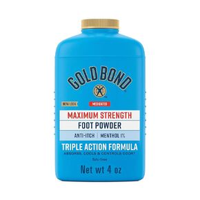 Gold Bond Foot Powder Medicated 4 Ounce (118ml)