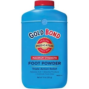 مسحوق القدم العلاجي الخالي من التلك من جولد بوند، 10 أونصة in Kuwait