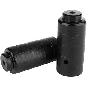 RiToEasysports Bicycle Stand Peg, 1 Pair Bicycle Foot Stand Pegs Steel Bike Accessory BMX Axle Peg Bike Foot Pegs BMX Foot Pegs