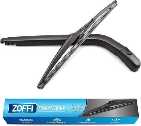شفرة ذراع الممسحة الخلفية، بديلة لسيارة Toyota Yaris 2005-2014 - استبدال مجموعة ممسحة الزجاج الأمامي الخلفي من ZOFFI - نافذة تنظيف من المطاط الطبيعي لجميع المواسم in Kuwait