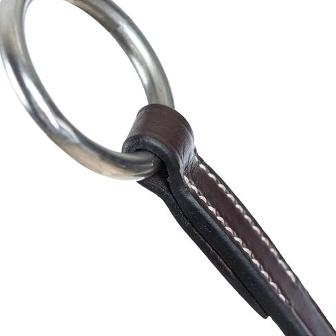 Equinavia Valkyrie Fancy Stitched Leather Running Martingale in Saudi Arabia