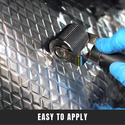 SunplusTrade مميت الصوت للسيارات، بساط مميت الصوت، بوتيل عازل للضوضاء للسيارات (80 مل 36 قدم مربع) in Kuwait