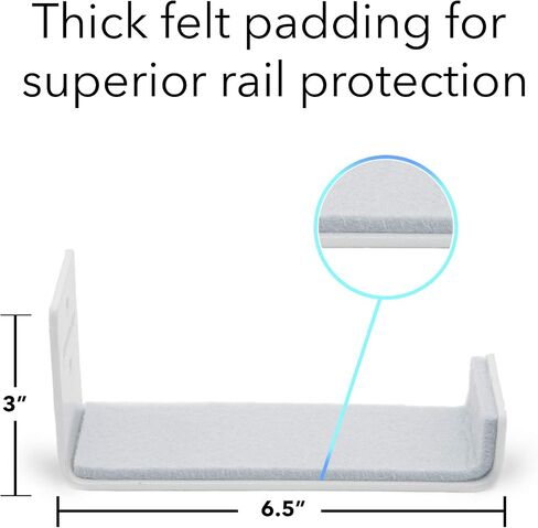 Board Solutions Surfboard Wall Mount - Heavy Duty White Surfboard Racks for The Wall/Surf Board Hangers for Walls Work with Small SUP, Skateboard & Snowboards, Great for a Surfer in Saudi Arabia