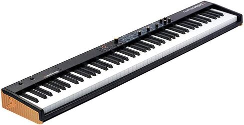 StudioLogic Numa Compact 2 88-Note Semi-Weighted Keyboard with FP-P1L Sustain Pedal, Keyboard Dust Cover (Large) & 6ft MIDI Cable Bundle in Kuwait