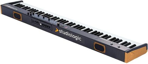 StudioLogic Numa Compact 2 88-Note Semi-Weighted Keyboard with FP-P1L Sustain Pedal, Keyboard Dust Cover (Large) & 6ft MIDI Cable Bundle in Kuwait