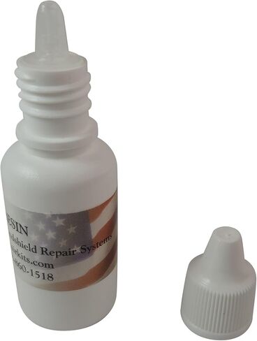 Windshield Repair Resin 15ml Bottle with Built in Dropper - Repair 50 Rock Chips or More - Cracked Glass Rock Chip Repair Resin - for Windshield Repair Kit Bridge Injector in Saudi Arabia