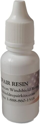 Windshield Repair Resin 15ml Bottle with Built in Dropper - Repair 50 Rock Chips or More - Cracked Glass Rock Chip Repair Resin - for Windshield Repair Kit Bridge Injector in Saudi Arabia