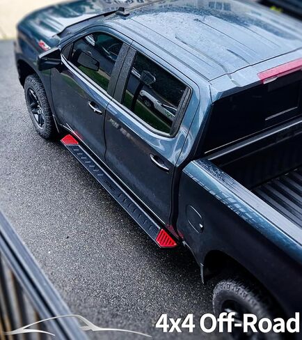 لوحات تشغيل OEDRO متوافقة مع 2019-2024 Chevy Silverado/GMC Sierra 1500 Crew Cab؛ 2020-2024 سيلفرادو/سييرا 2500HD 3500HD، قضبان جانبية من الصلب Nerf Bars Rails (باستثناء 2019 1500 LD) in Saudi Arabia
