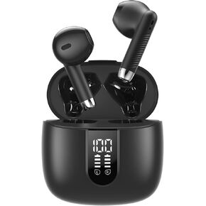 Wireless Bluetooth 5.3 Earbuds with Charging Case,EB-050A-US-Z