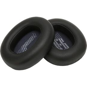 Replacement Test Headset Pad Compatible Ear Pad Headset Ear Pad Replacement Noise Reduction Soft Ear Pad Compatible with JBL Live 650BTNC Use (Black)