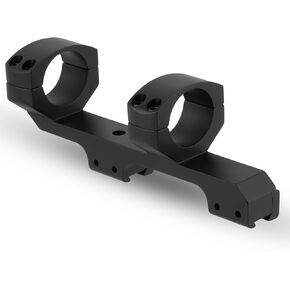 30mm Scope Mount, 20 MOA Cantilever Dovetail Lightweight Scope Mount, Offset Dual Ring One-Piece Scope Mount with 1.77inch Forward Offset, 30mm Extended Dovetail Scope Mount for 11mm Rail