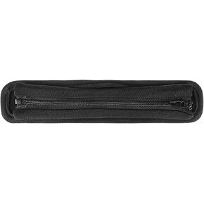 Headband Pad Set Headband Protector with Zipper Compatible with Skullcandy Bose B JBL ATH Hyperx Headphones (Fabric Black)