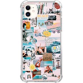 Boho Jesus Collage Phone Case Compatible with iPhone 12/iPhone 12 Pro, Christian Quote Collage Case for Girl Women Men, Unique Soft TPU Bumper Cover Case for iPhone 12/iPhone 12 Pro in Saudi Arabia