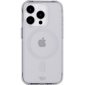 Tech 21 Evo Clear case for iPhone 15 Pro - Compatible with MagSafe - Impact Protection Case - Clear
