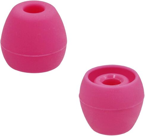 ALXCD Ear Tip for Tour2 Beats Tour Earphone, 8 Pair SML & Double Flange Durable Soft Silicone Replacement Ear Bud Eartip, Fit for Beats Tour Tour 2 Earphone [8 Pair](Pink) in Saudi Arabia