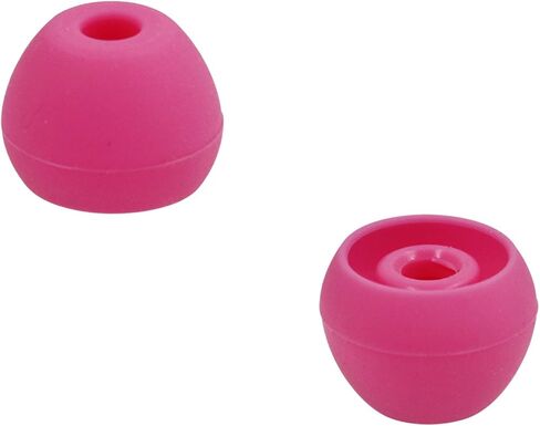 ALXCD Ear Tip for Tour2 Beats Tour Earphone, 8 Pair SML & Double Flange Durable Soft Silicone Replacement Ear Bud Eartip, Fit for Beats Tour Tour 2 Earphone [8 Pair](Pink) in Saudi Arabia
