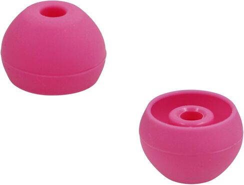 ALXCD Ear Tip for Tour2 Beats Tour Earphone, 8 Pair SML & Double Flange Durable Soft Silicone Replacement Ear Bud Eartip, Fit for Beats Tour Tour 2 Earphone [8 Pair](Pink) in Saudi Arabia